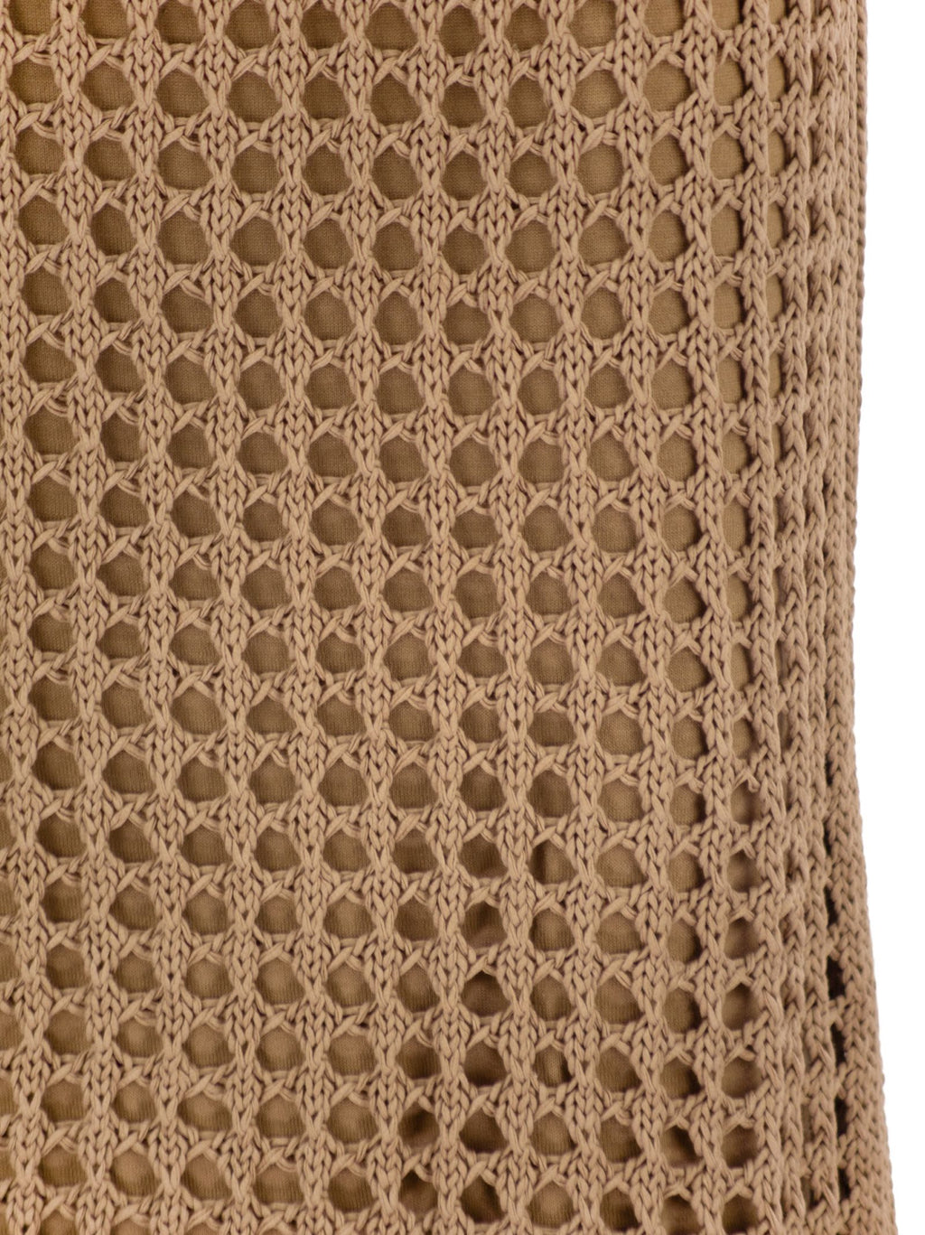 Max Mara Women Mxpgeode - Openwork Cotton Midi Skirt