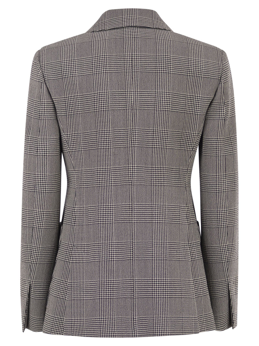 Max Mara Women Mxmaccordo - Double-Breasted Prince Of Wales Virgin Wool Blazer