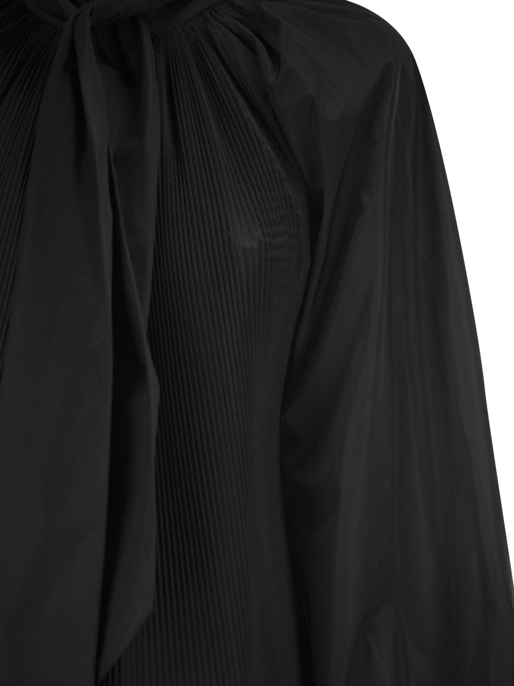 Max Mara Women Mxevalle - Pleated Blouse With Neck Bow
