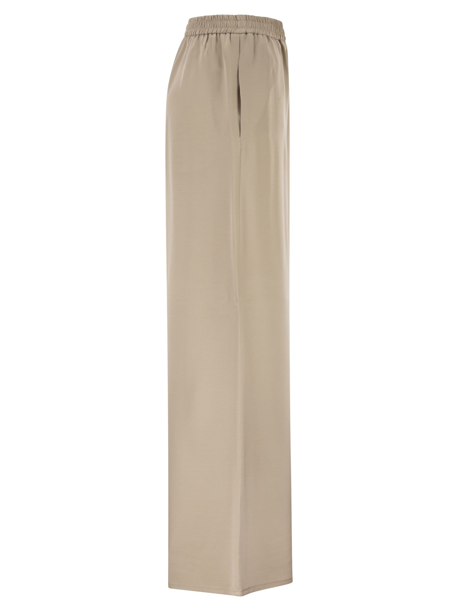 Max Mara Women Mxmvolonta - Pure Silk Wide-Leg Trousers