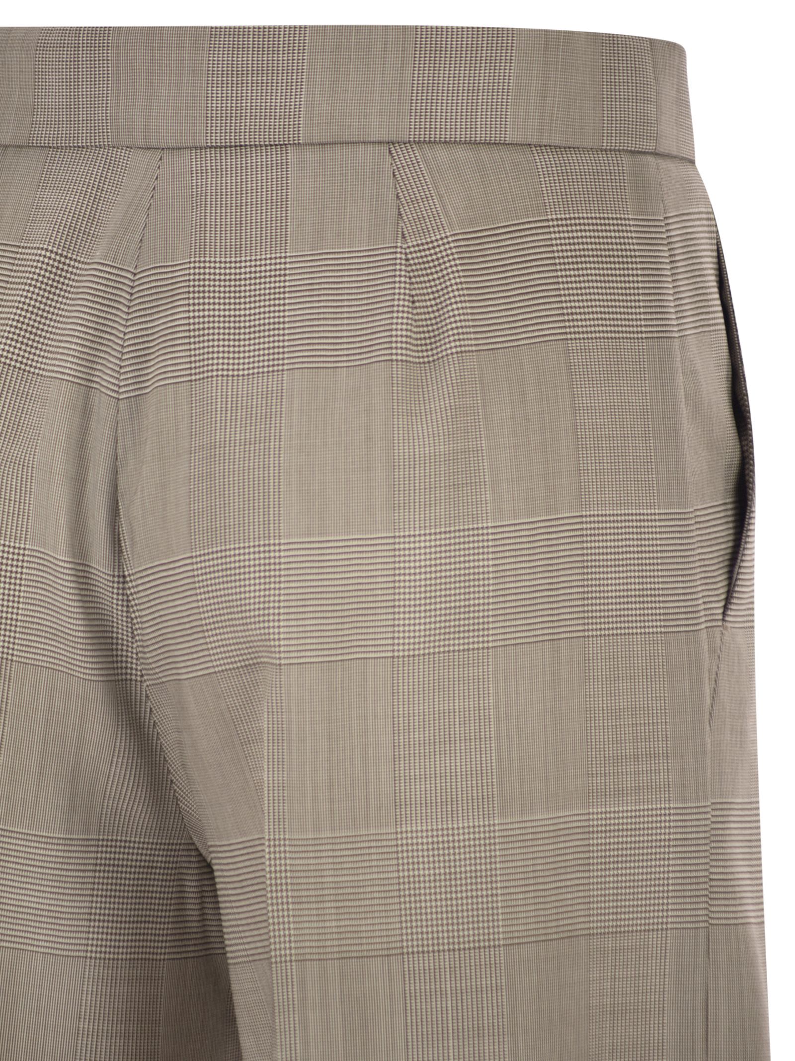 Max Mara Women Mxmnetto - Pure Virgin Wool Prince Of Wales Trousers
