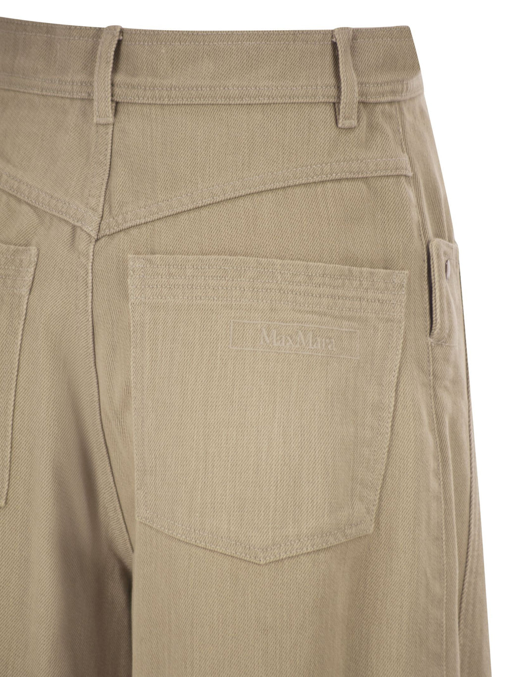 Max Mara Women Mxmalamaro - Pure Cotton Palazzo Trousers