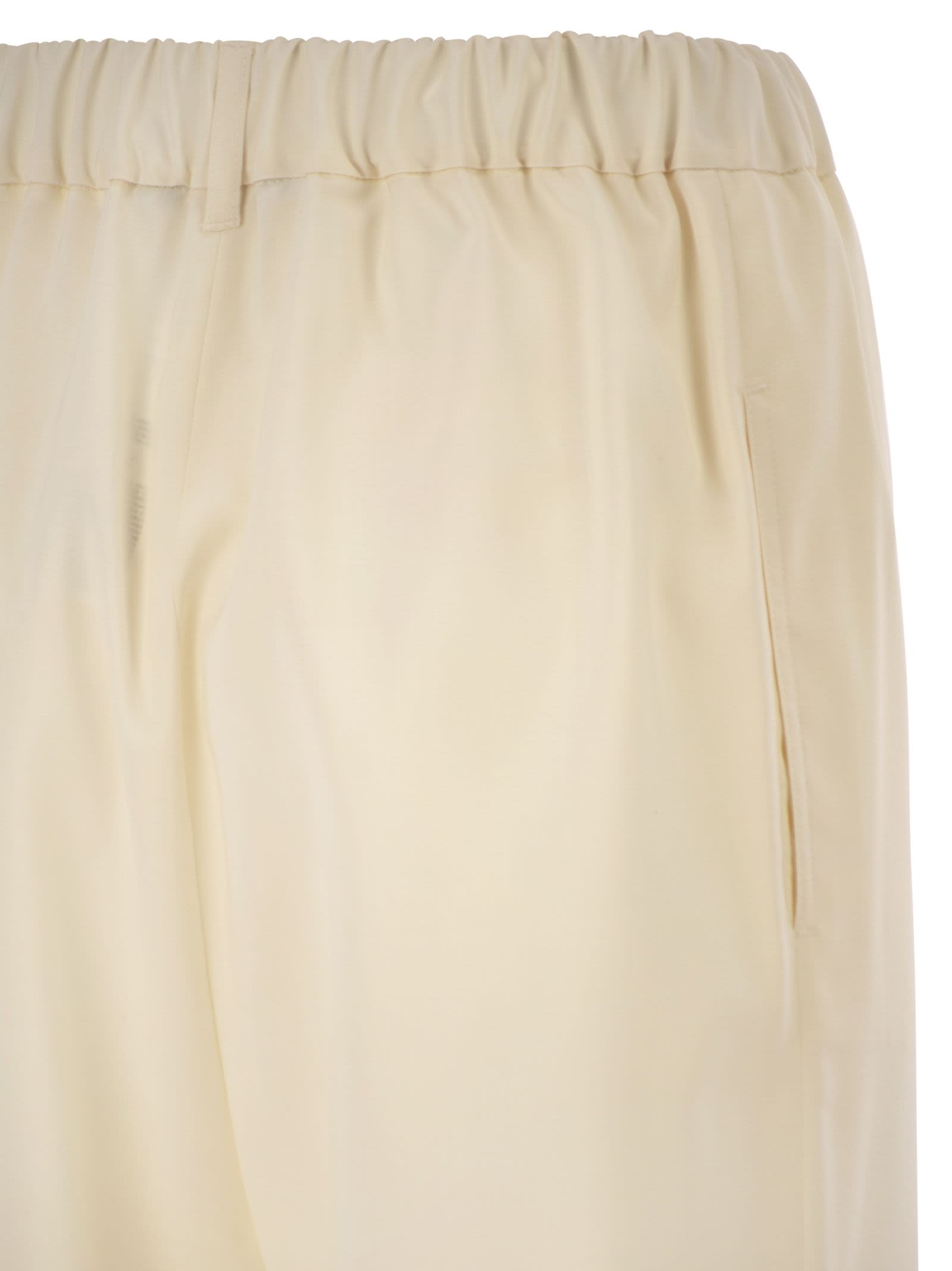 Max Mara Women Mxmeditto - Fluid Tailored Trousers In Pure Virgin Wool
