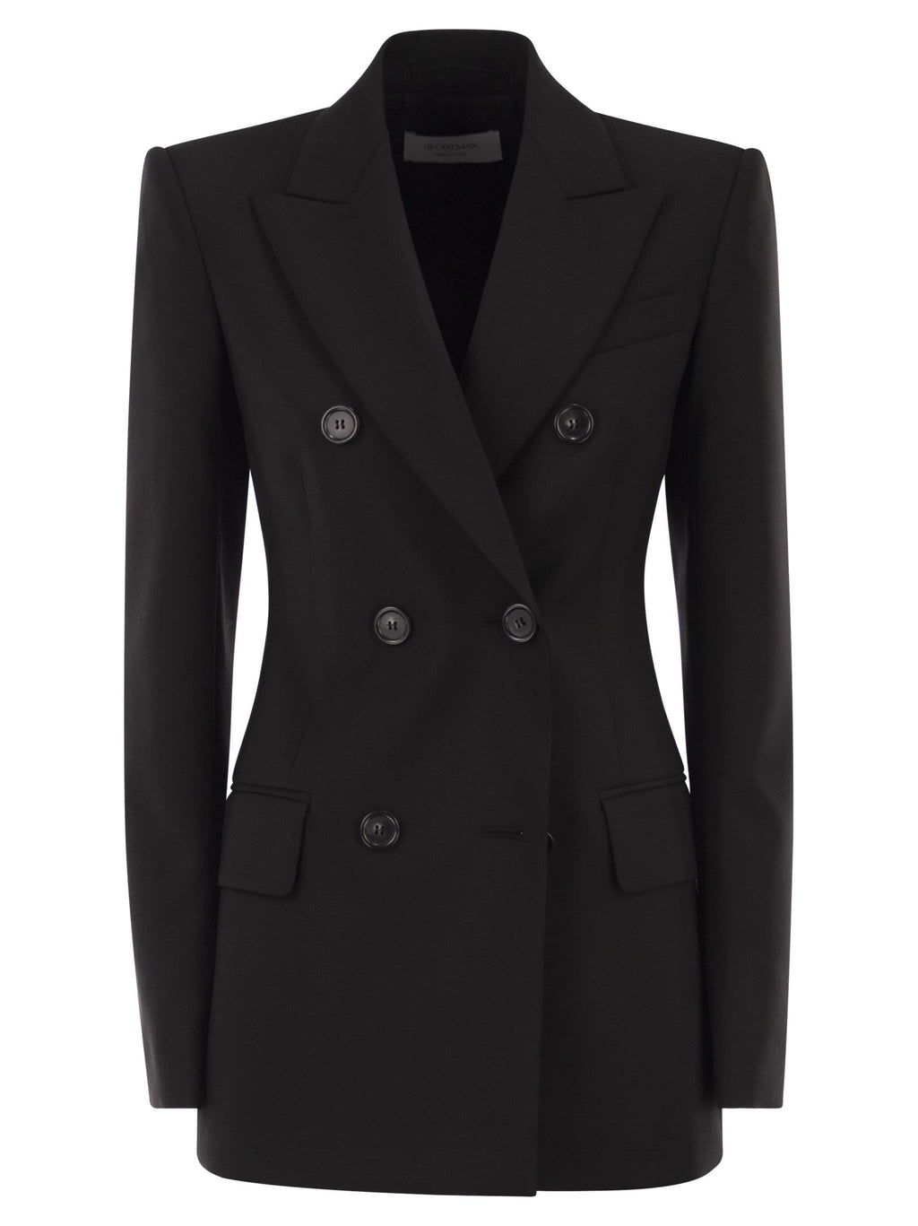 Sportmax Women Spxadamo - Tailored Double-Breasted Virgin Wool Blazer