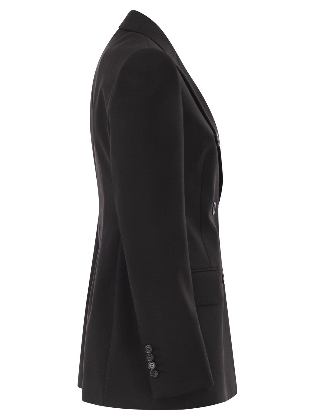 Sportmax Women Spxadamo - Tailored Double-Breasted Virgin Wool Blazer