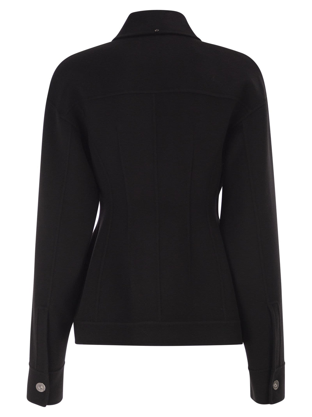Sportmax Women Spxarena - Tailored Virgin Wool Jacket With Sculpted Silhouette