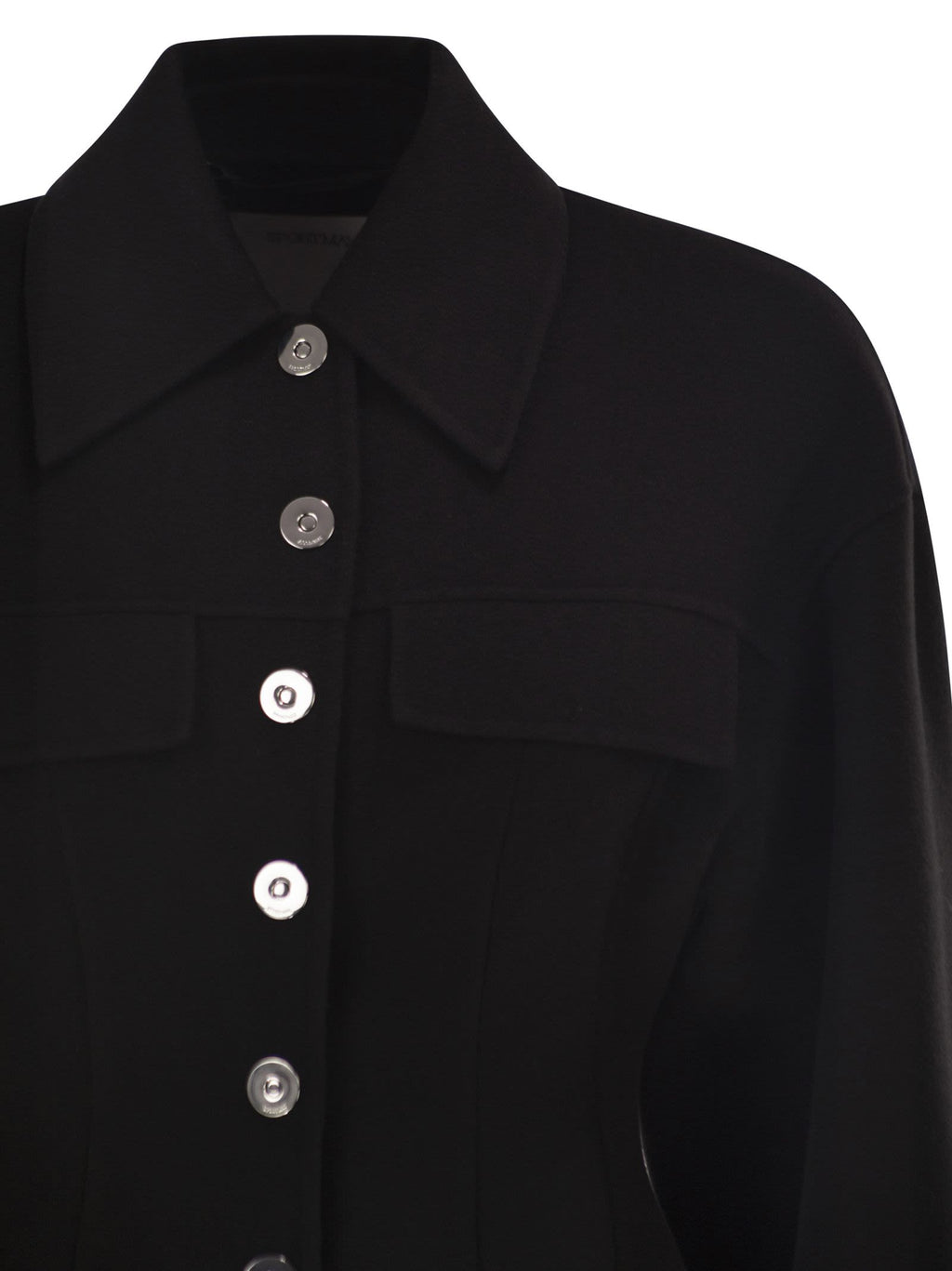 Sportmax Women Spxarena - Tailored Virgin Wool Jacket With Sculpted Silhouette
