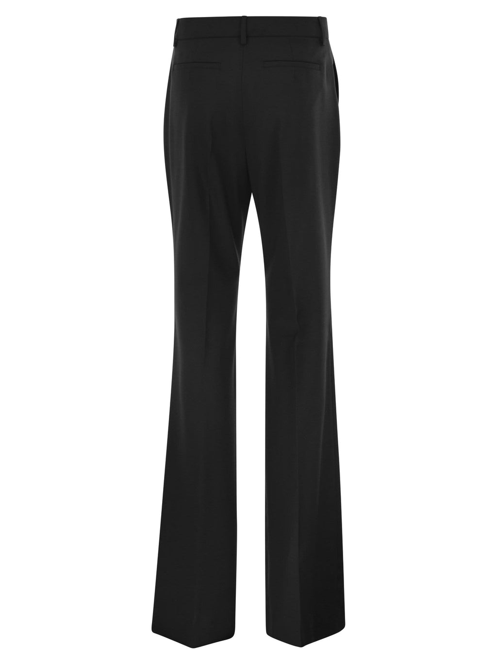 Sportmax Women Spxhangar - Tailored Virgin Wool Flared Trousers