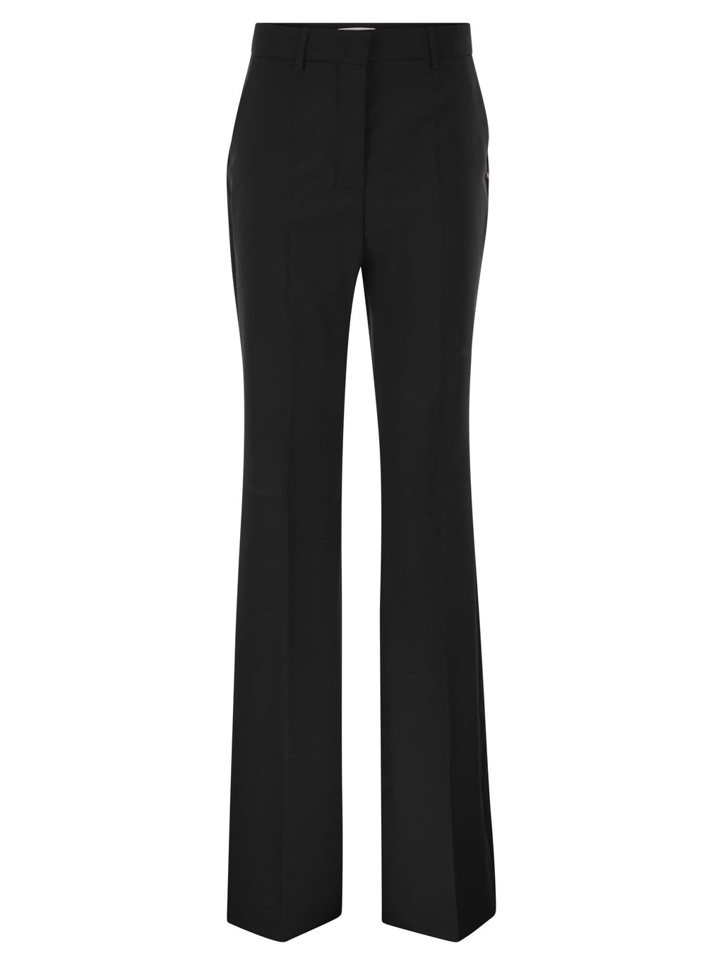 Sportmax Women Spxhangar - Tailored Virgin Wool Flared Trousers