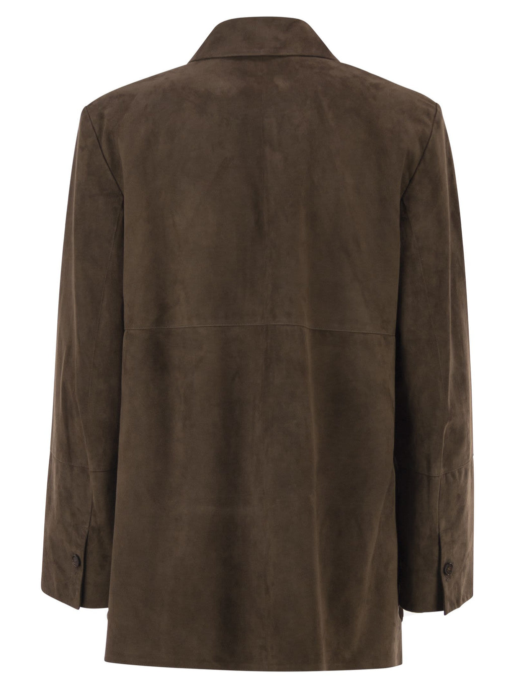 S Max Mara Women Smmgocce - Suede Shirt With Silk Lining