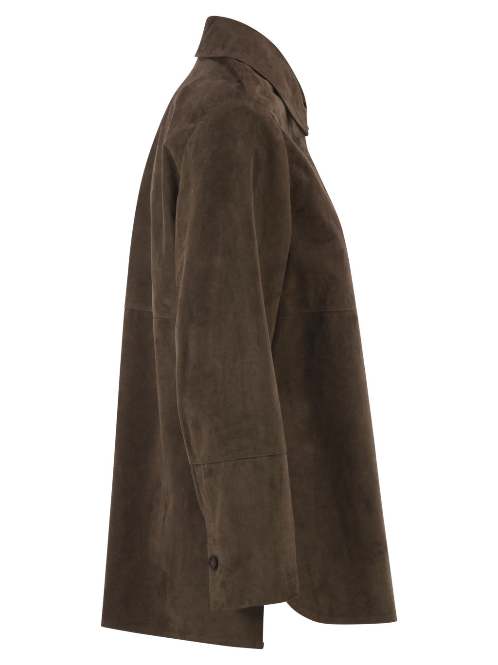 S Max Mara Women Smmgocce - Suede Shirt With Silk Lining