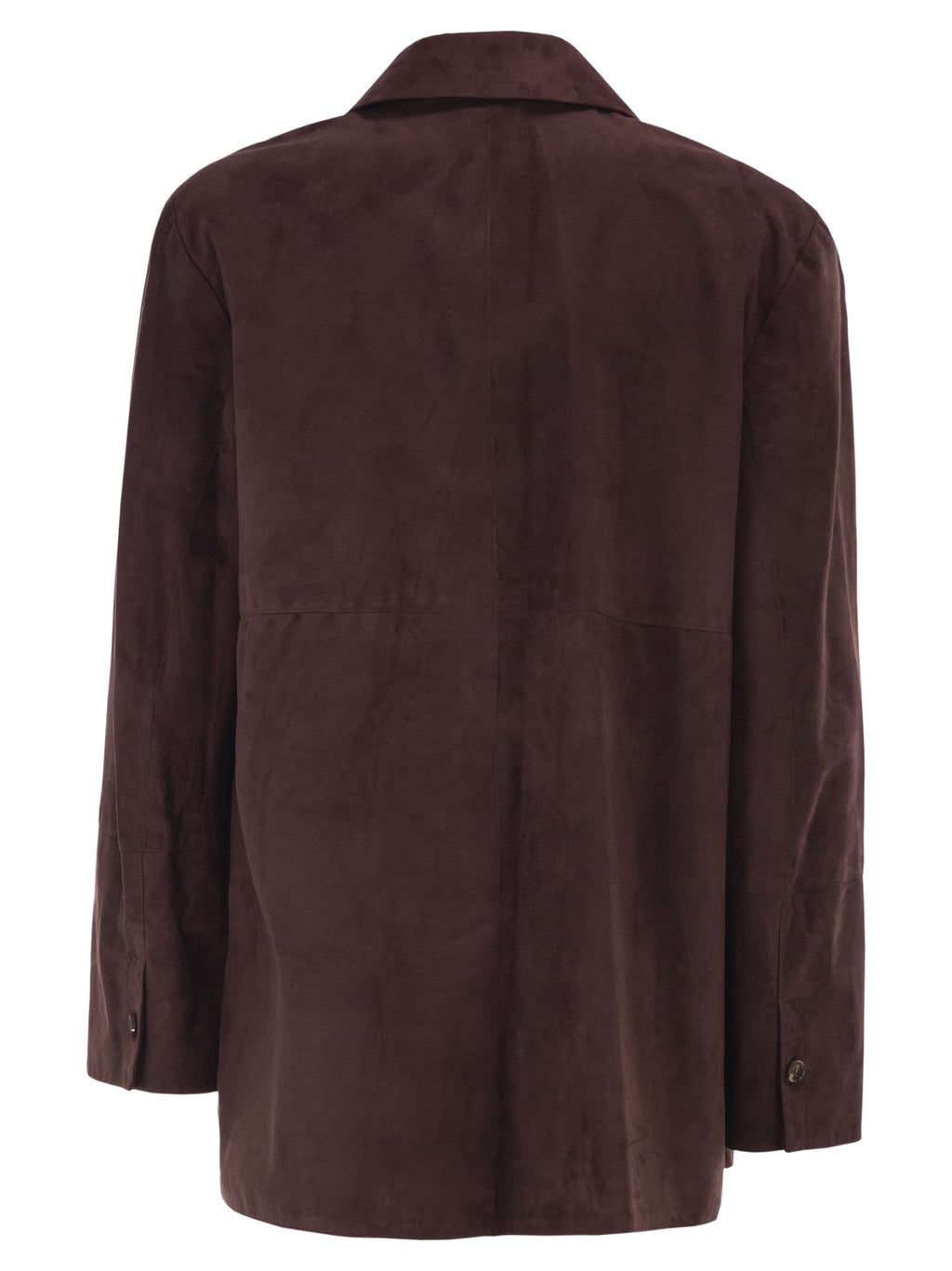 S Max Mara Women Smmgocce - Suede Shirt With Silk Lining