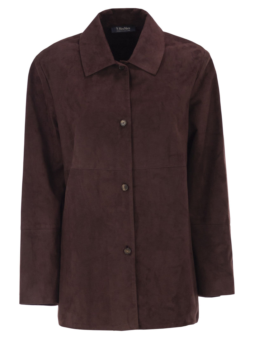 S Max Mara Women Smmgocce - Suede Shirt With Silk Lining