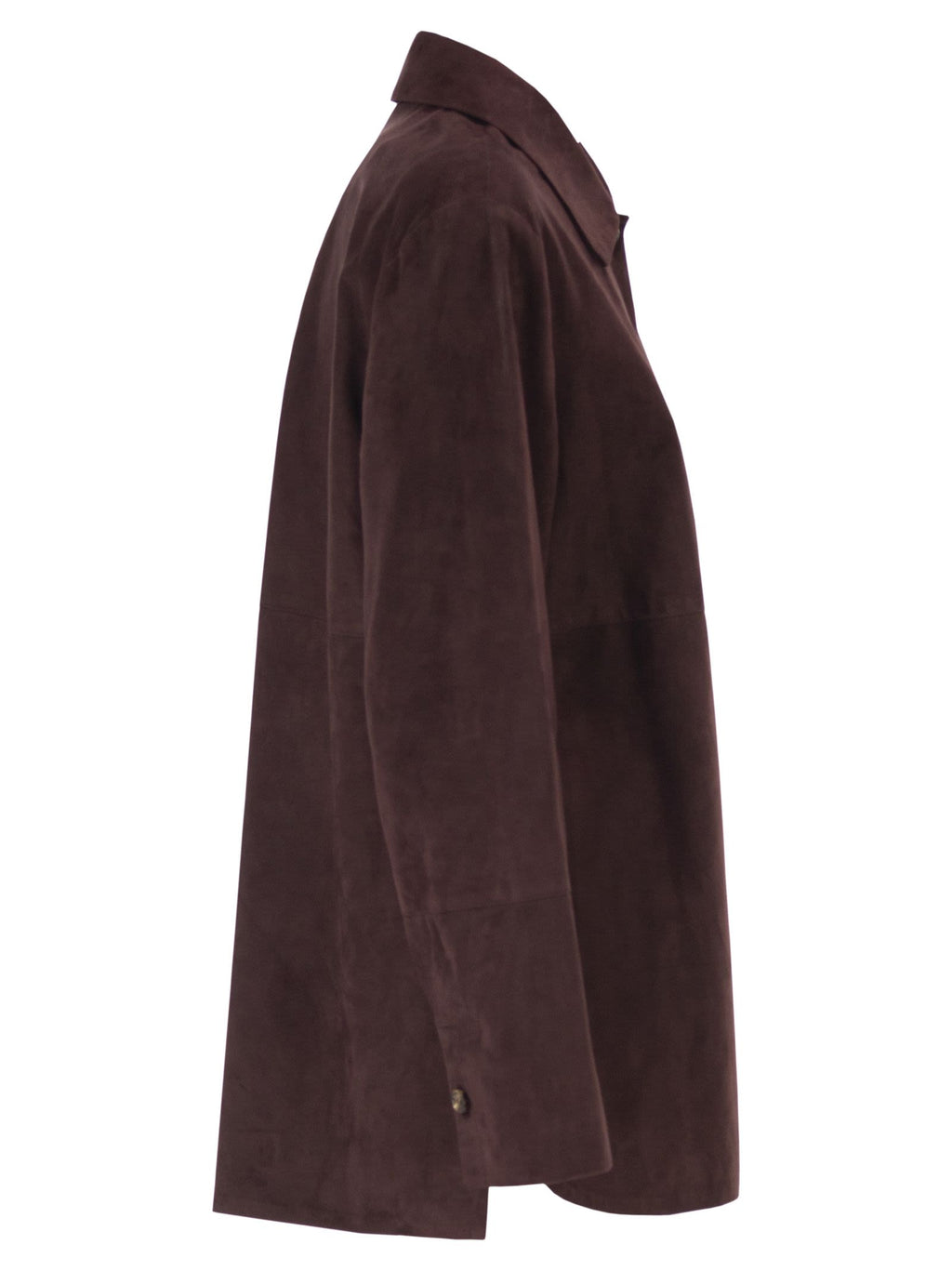 S Max Mara Women Smmgocce - Suede Shirt With Silk Lining