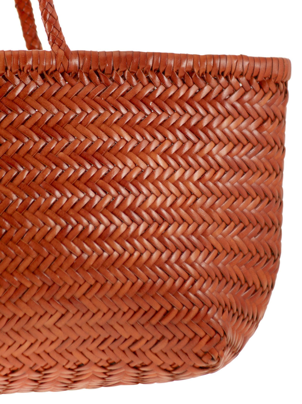 Dragon Diffusion Women Triple Jump Big - Woven Leather Bag