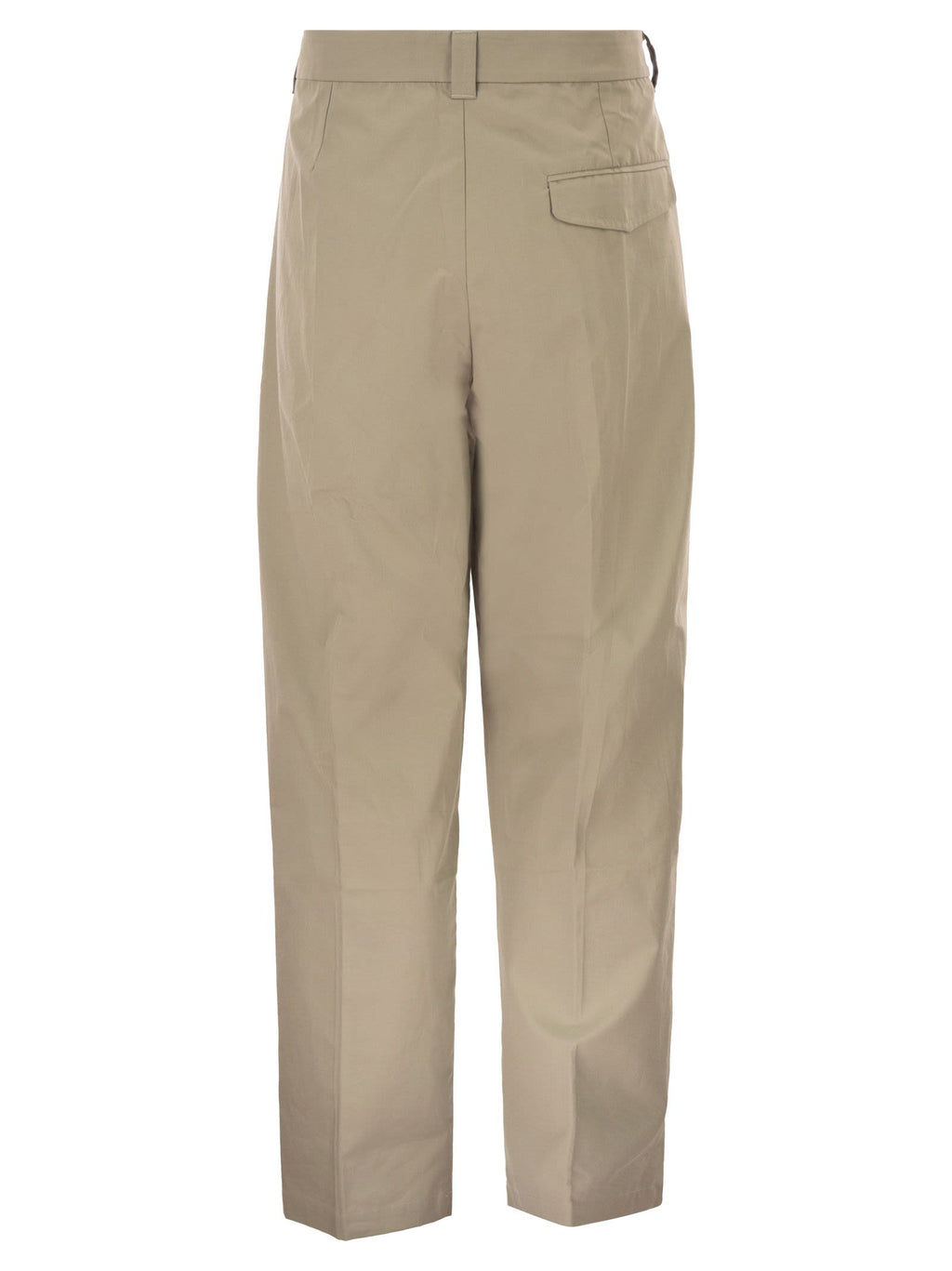 A.P.C. Men Tailored Cotton Trousers With Pleats