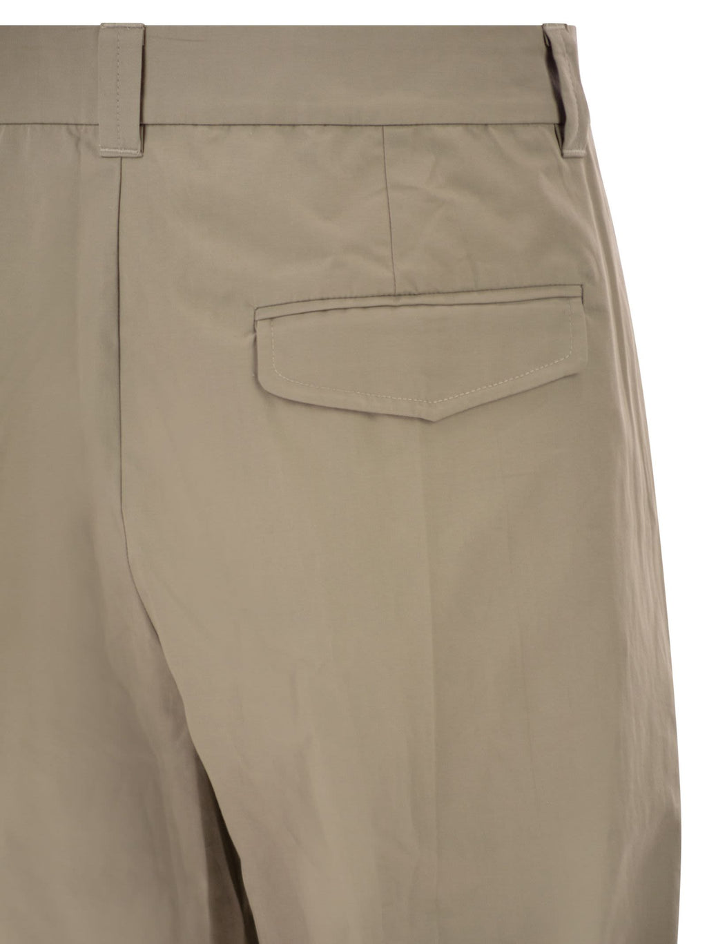 A.P.C. Men Tailored Cotton Trousers With Pleats