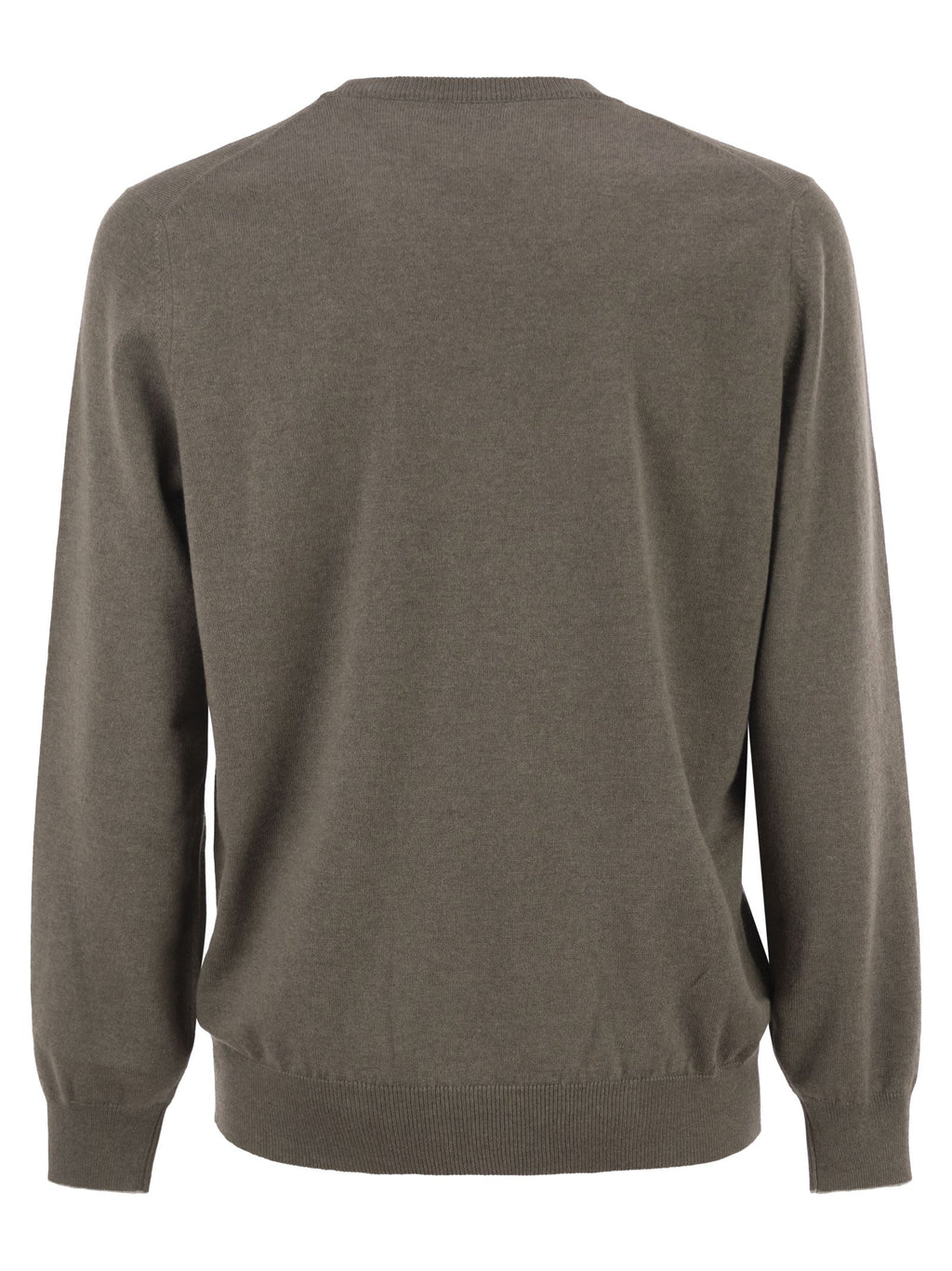Brunello Cucinelli Men Pure Cashmere Crew-Neck Sweater
