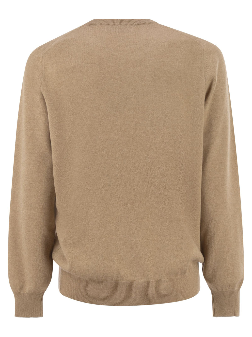 Brunello Cucinelli Men Pure Cashmere Crew-Neck Sweater