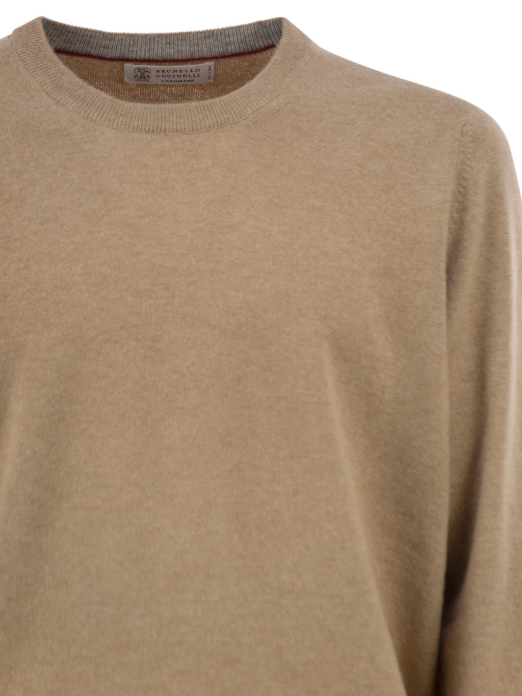 Brunello Cucinelli Men Pure Cashmere Crew-Neck Sweater