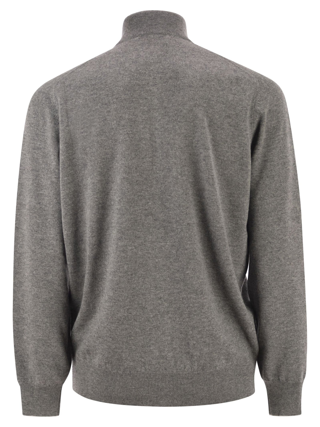Brunello Cucinelli Men High-Necked Cashmere Cardigan With Zip