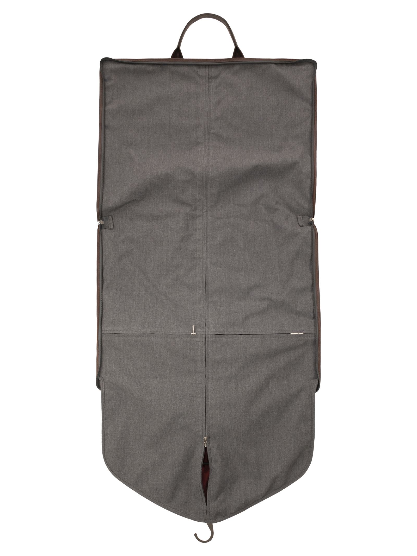 Brunello Cucinelli Men Techno Fabric And Calfskin Garment Bag