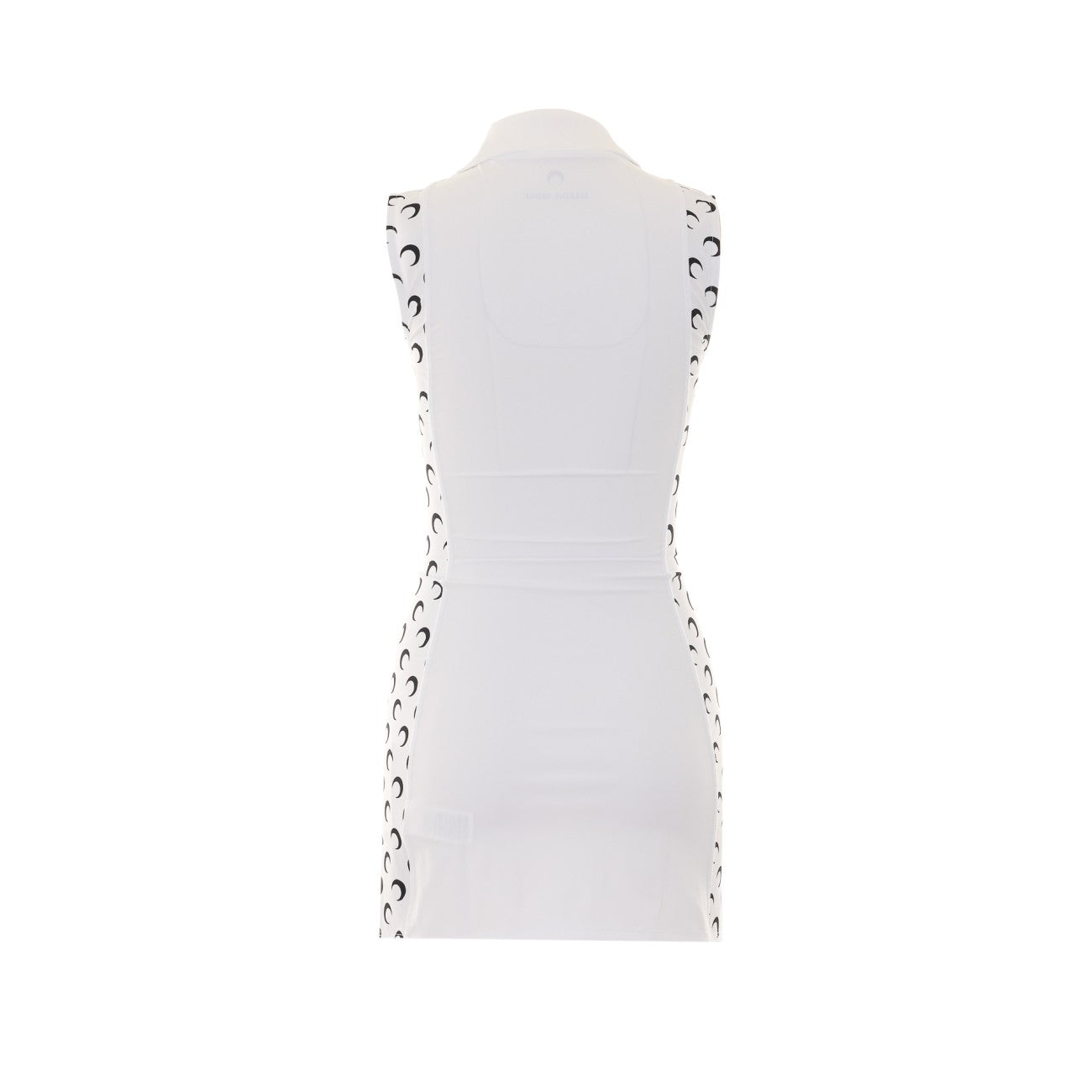 Marine Serre Women Athleisure Polo Mini Dress With Moon Insert