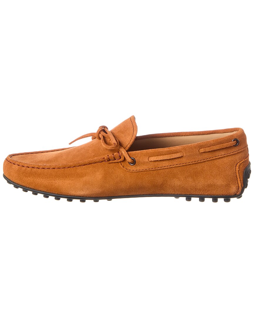 TOD’s Laccetto City Gommino Suede Loafer