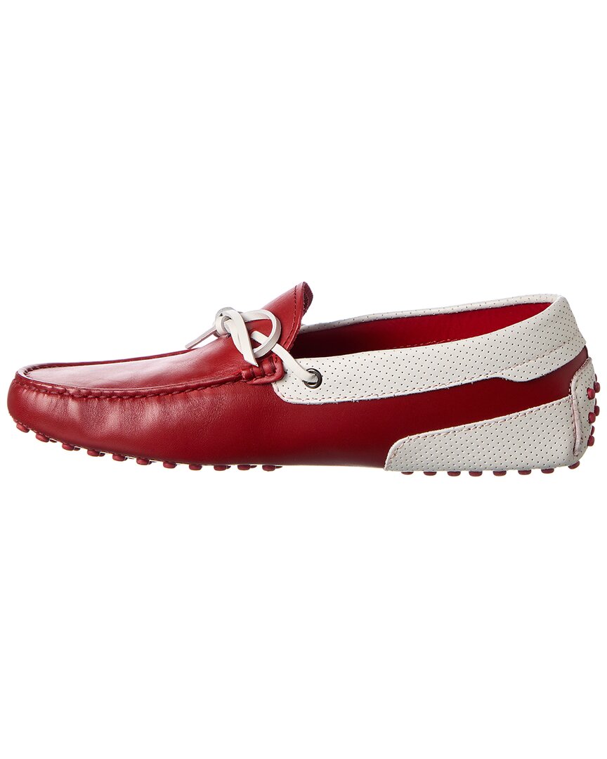 TOD’s x Ferrari Gommino Leather Loafer