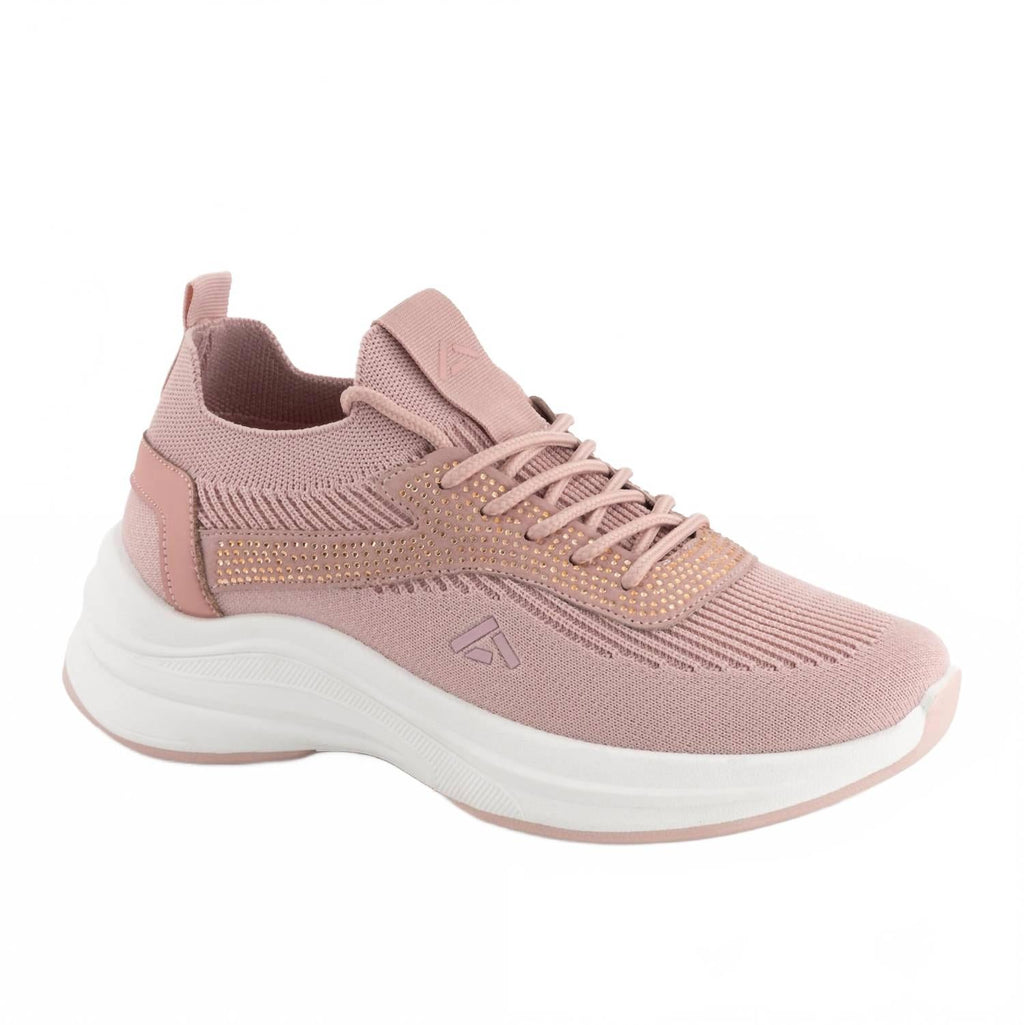Women’S Lightweight Knit Sneakers In Pink