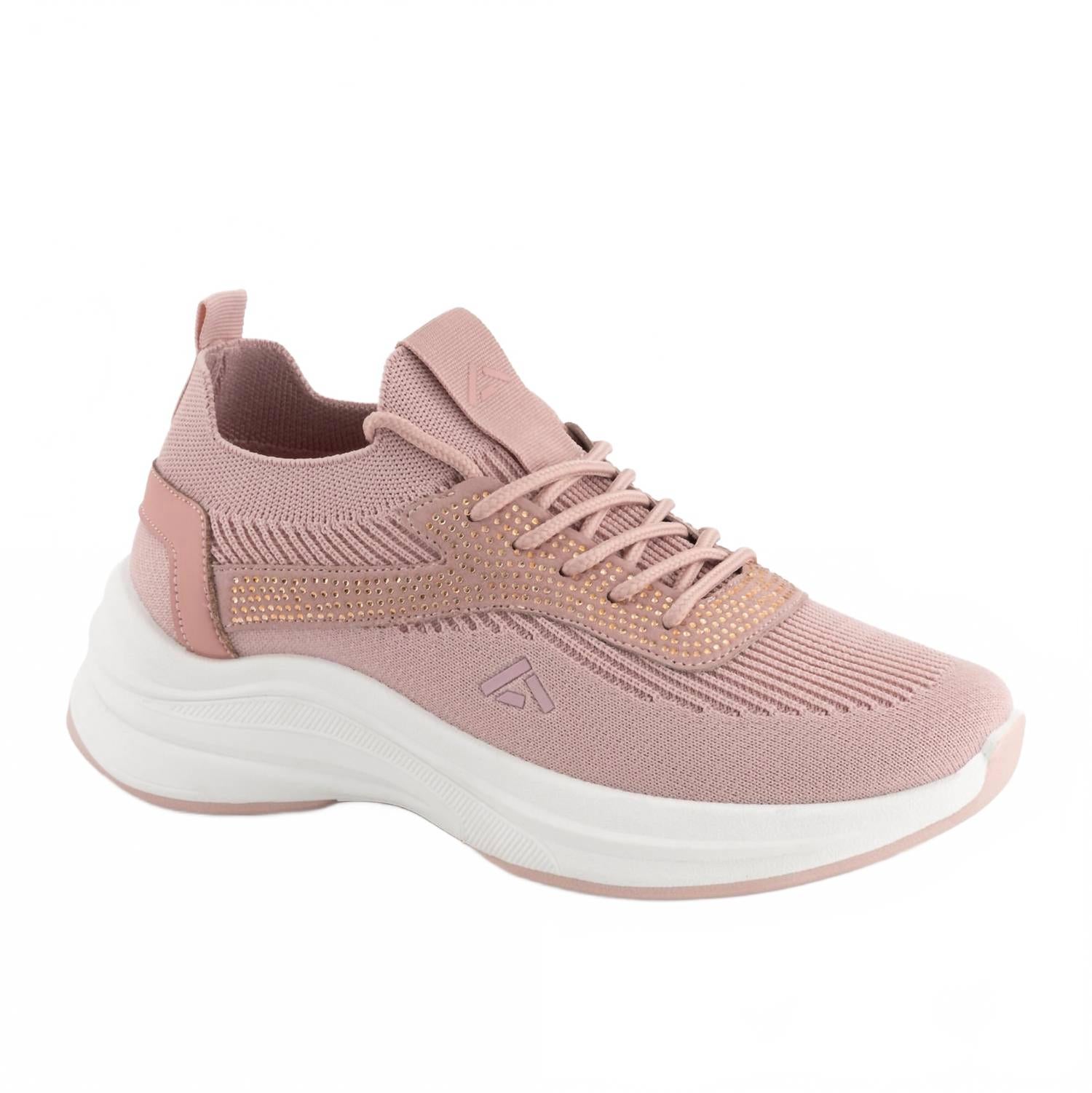 Women’S Lightweight Knit Sneakers In Pink