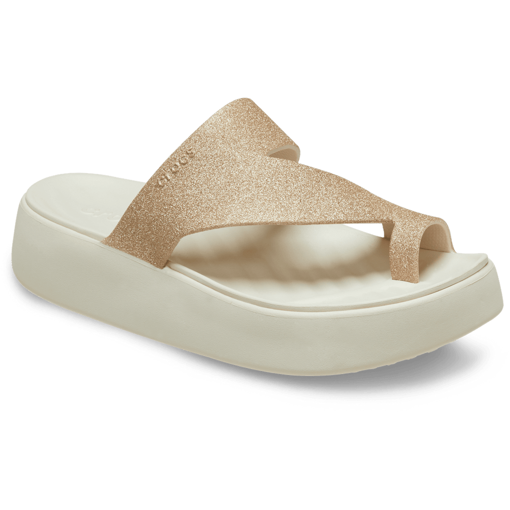 Getaway Platform Glitter Toe Loop