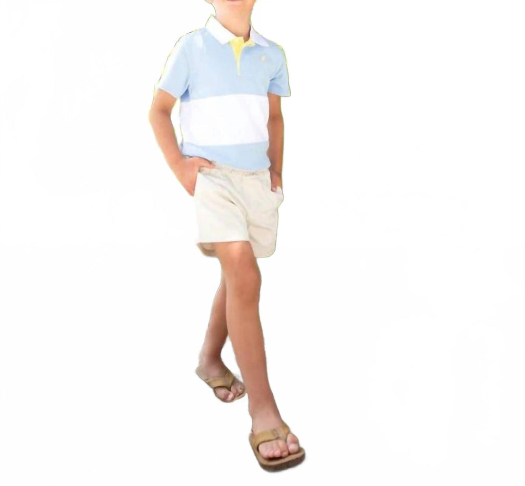 Rollins Rugby Shirt In Beale Street Blue