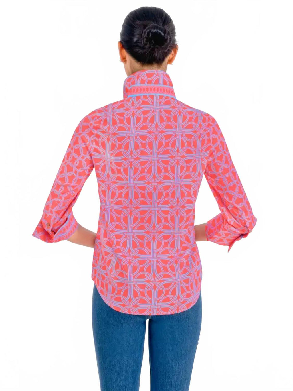 Boyfriend Shirt In Coral