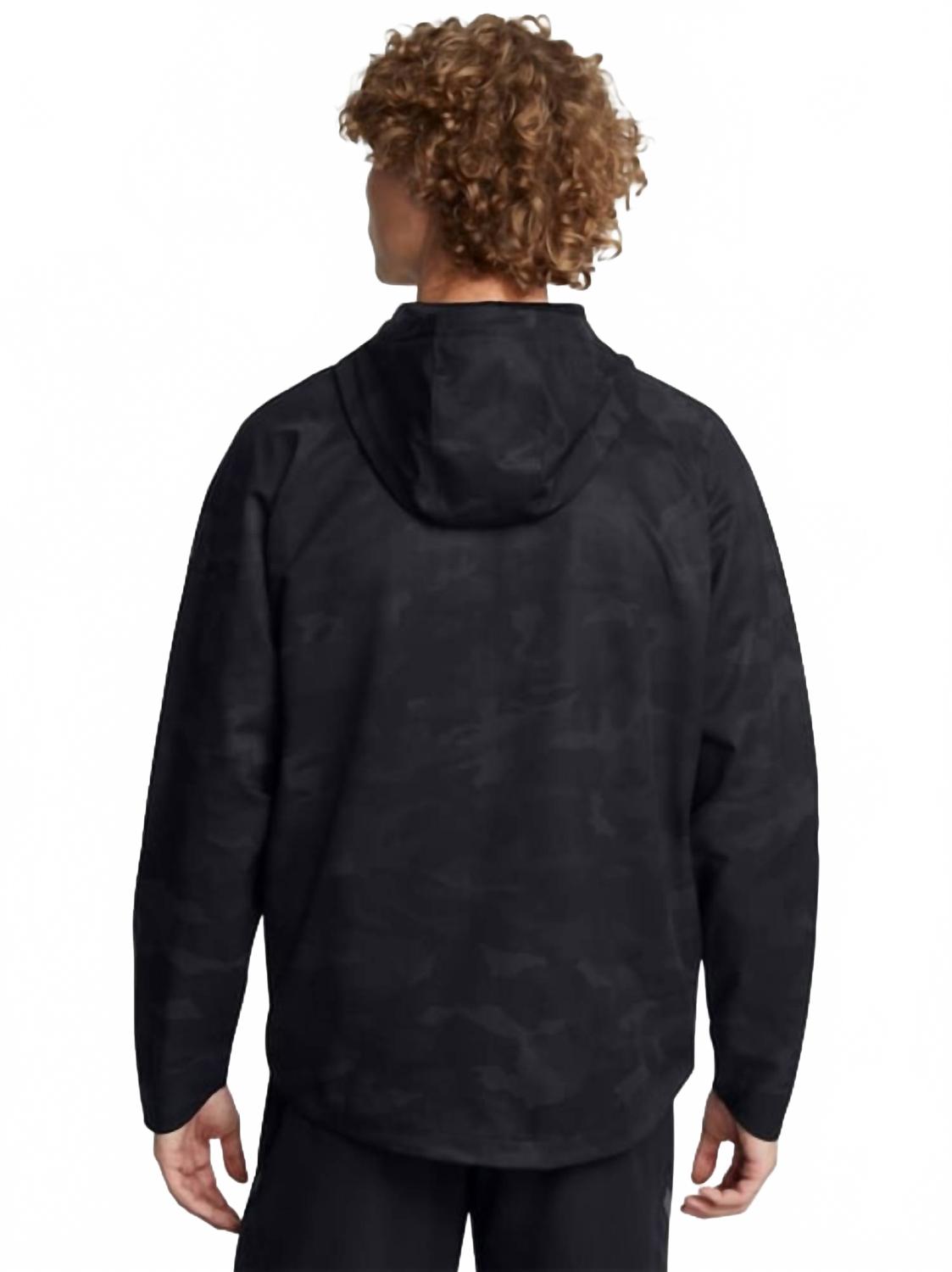Unstoppable Hoodie Jacket In Camo Black