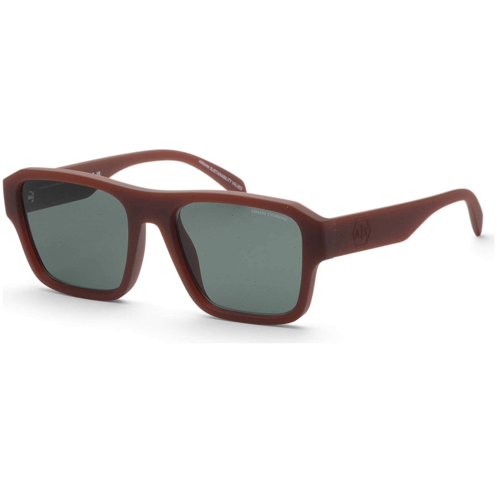 Armani Exchange Men's 56 mm Brown Sunglasses