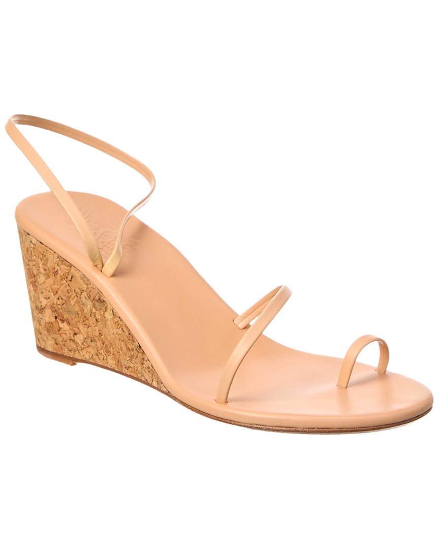 Ancient Greek Sandals Chora Mid Wedge Leather Sandal