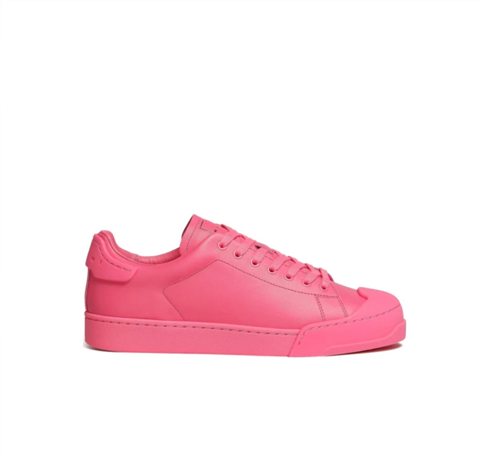Women's Dada Bumper Low Top Leather Sneakers In Pink