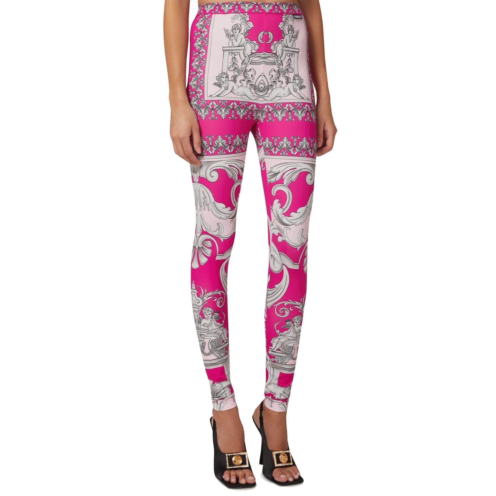 Versace Baroque Print Leggings Women