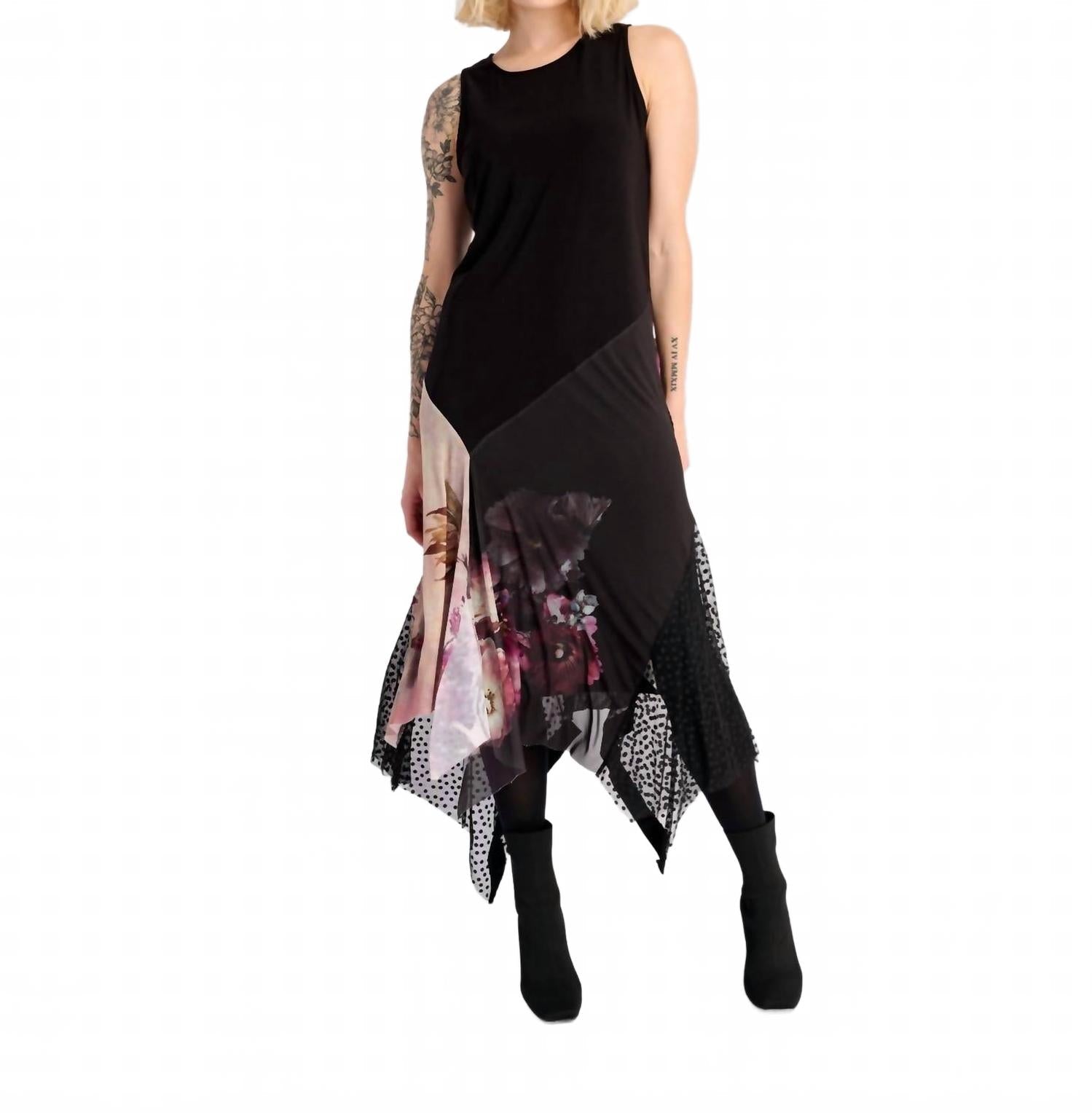 Stevie Flapper Dress In Mix