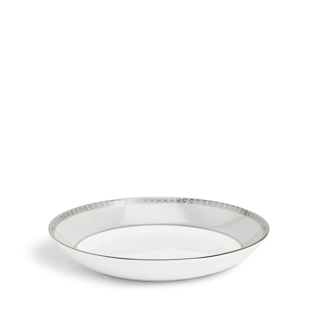 Silver Tonquin Deep Plate 22cm 8.6in
