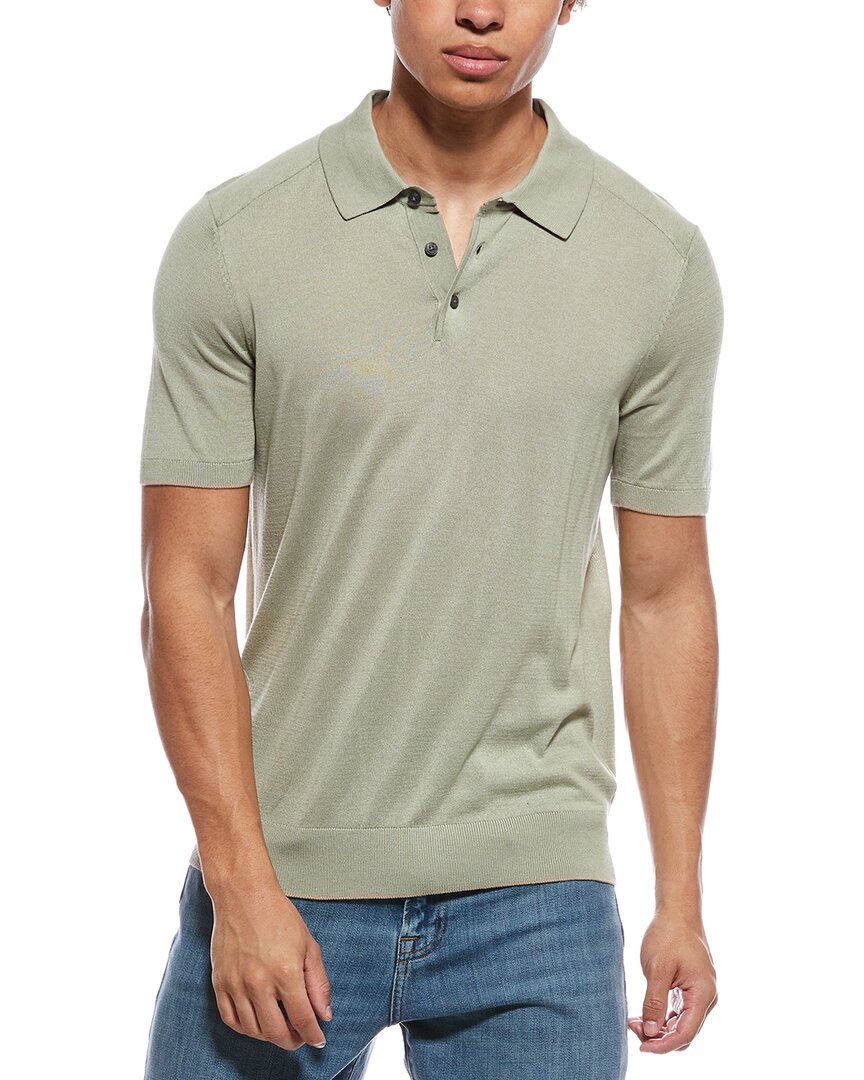 Raffi Jersey Polo Sweater Shirt
