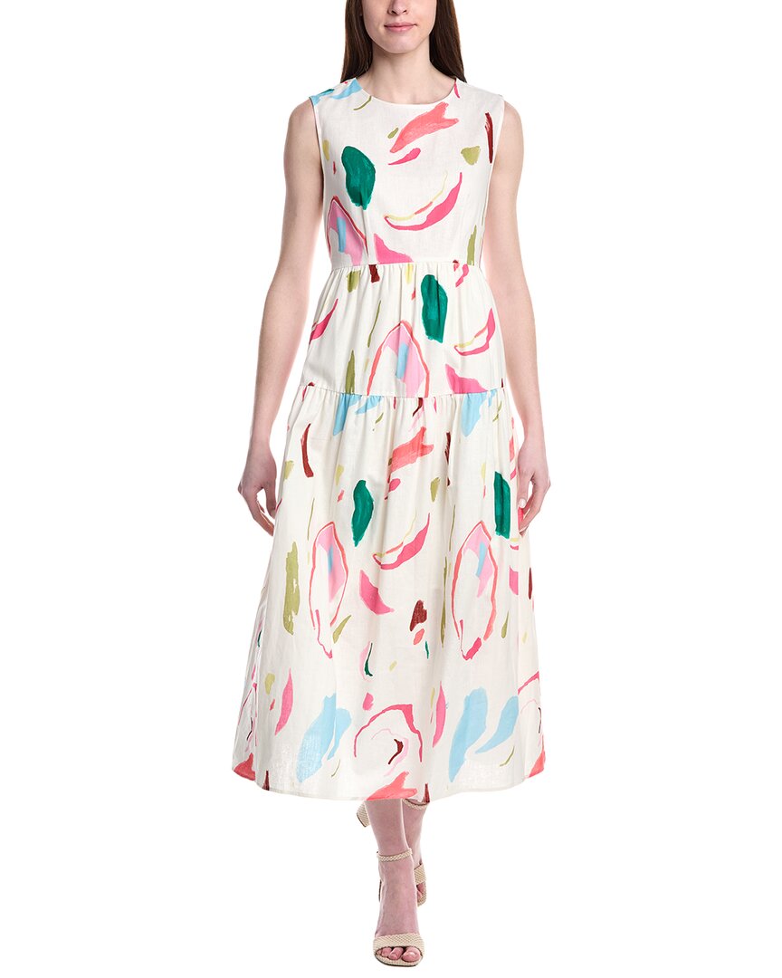 CROSBY by Mollie Burch Arlo Linen-Blend Dress