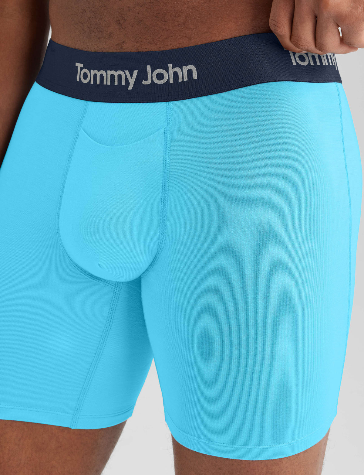 Men's Second Skin Mid-Length Boxer Brief 6"