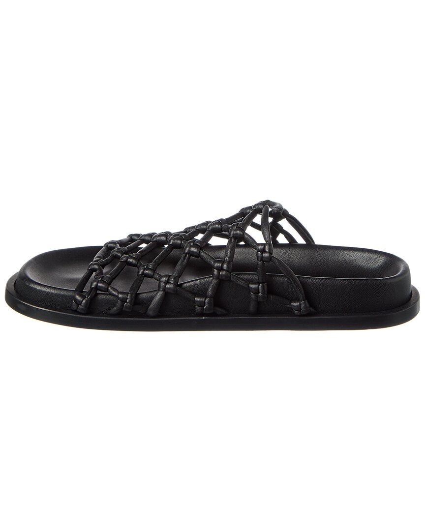 Jil Sander Logo Leather Sandal