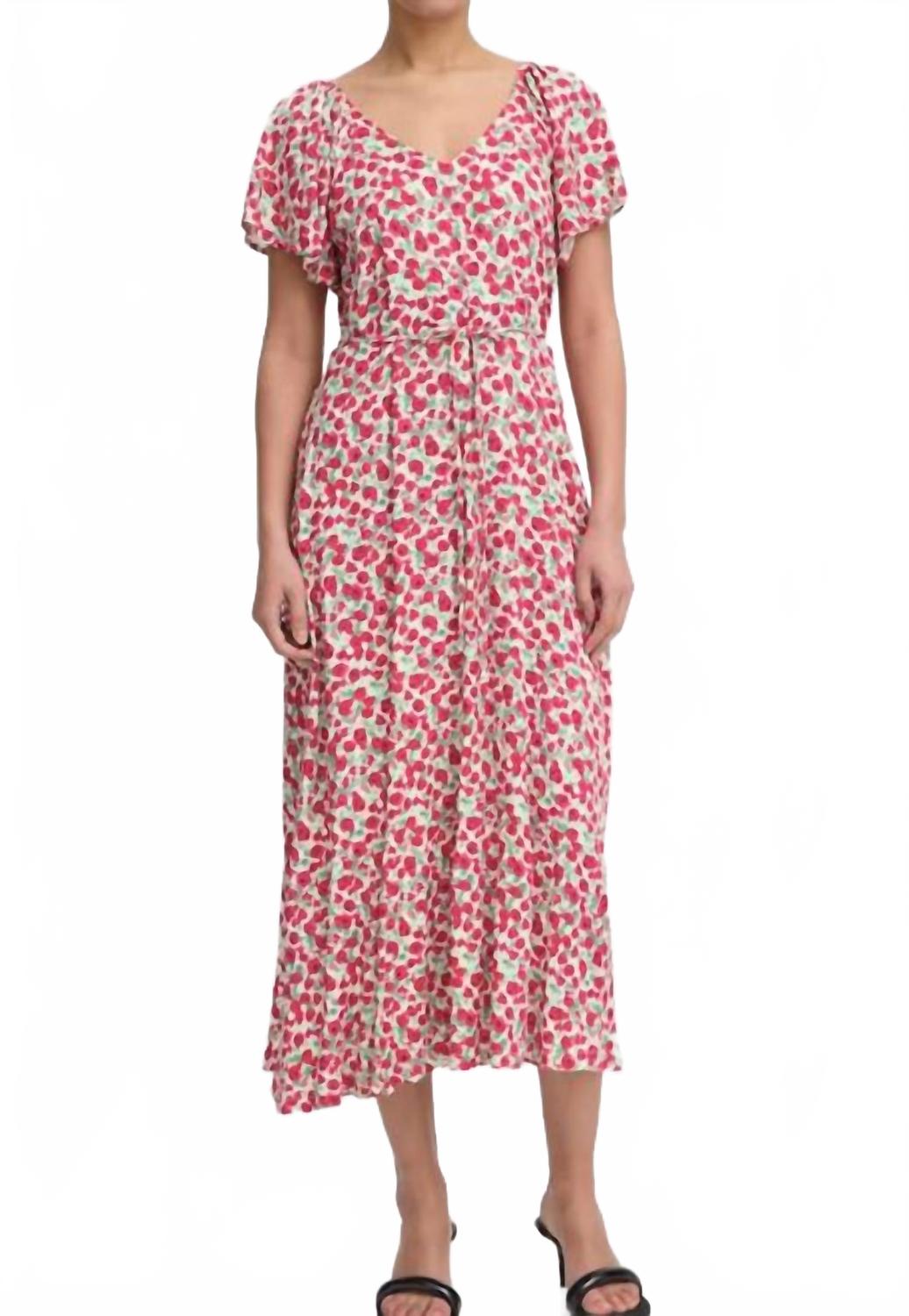 Hayley Midi Dress In Pink