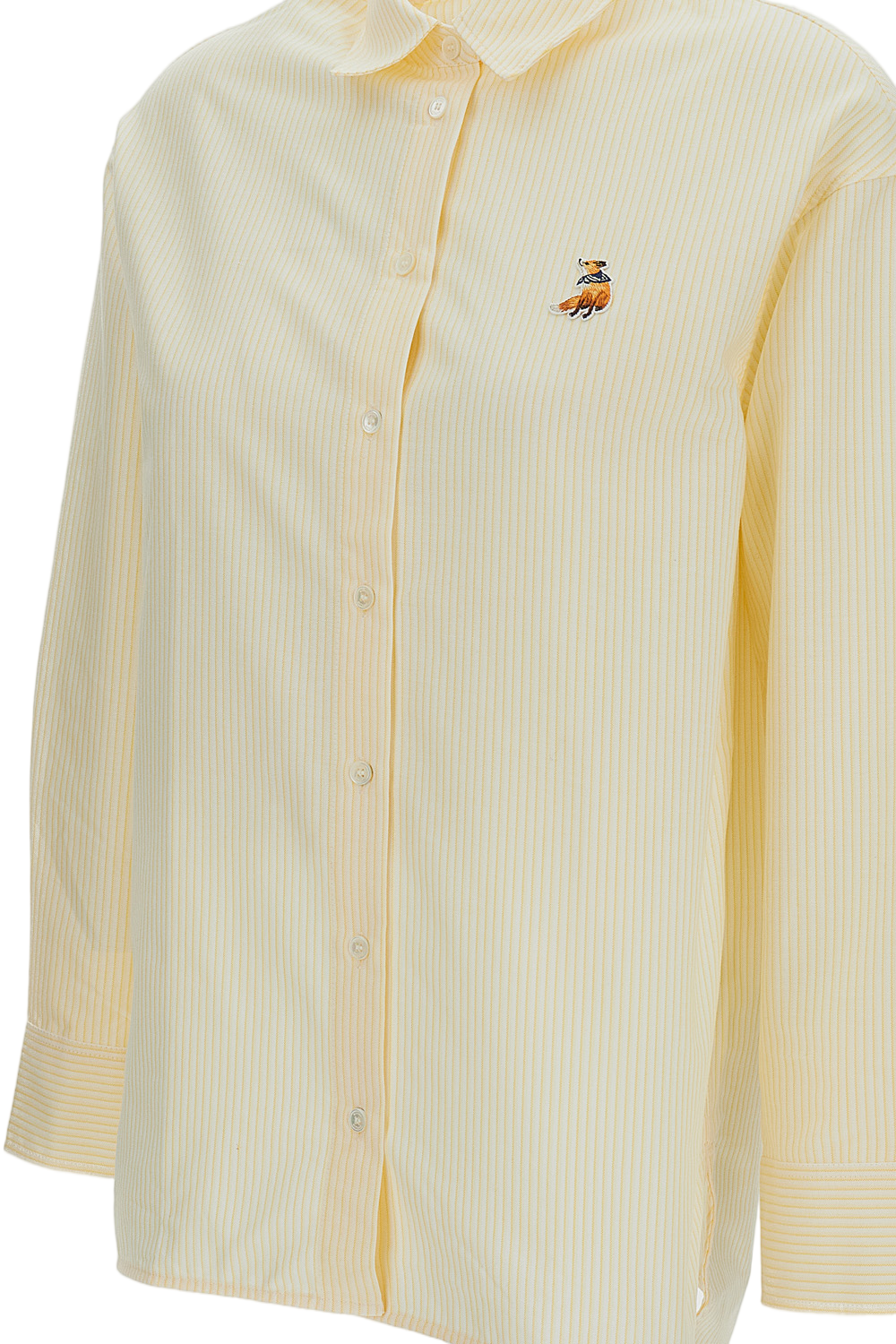 Yellow Dreaming Fox Casual Shirt