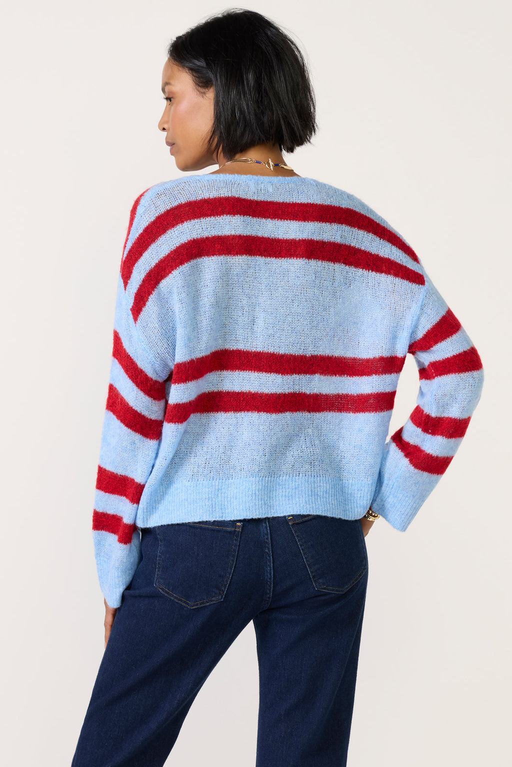 Women's Lucca Stripe Sweater Top