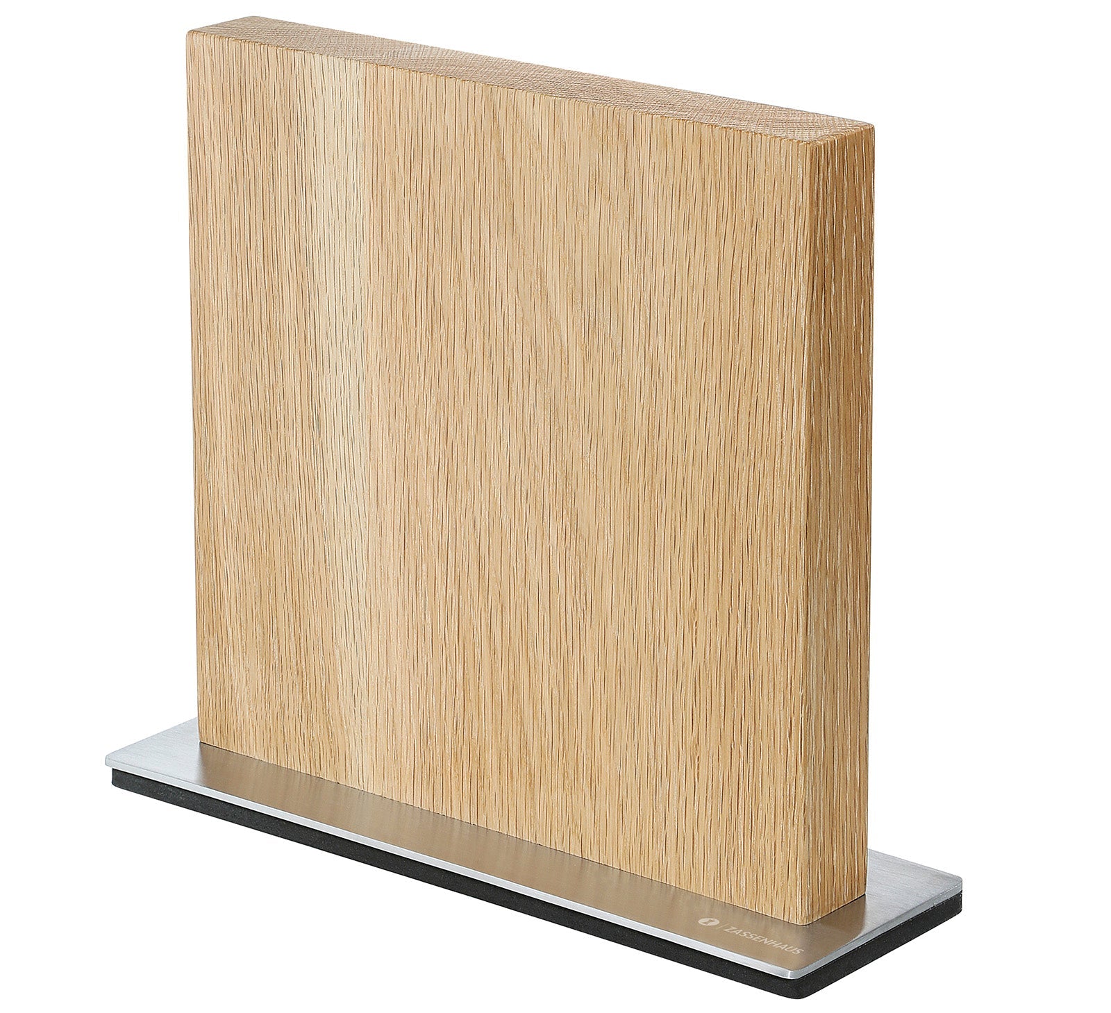 Zassenhaus Magnetic Wood Knife Block for Counter