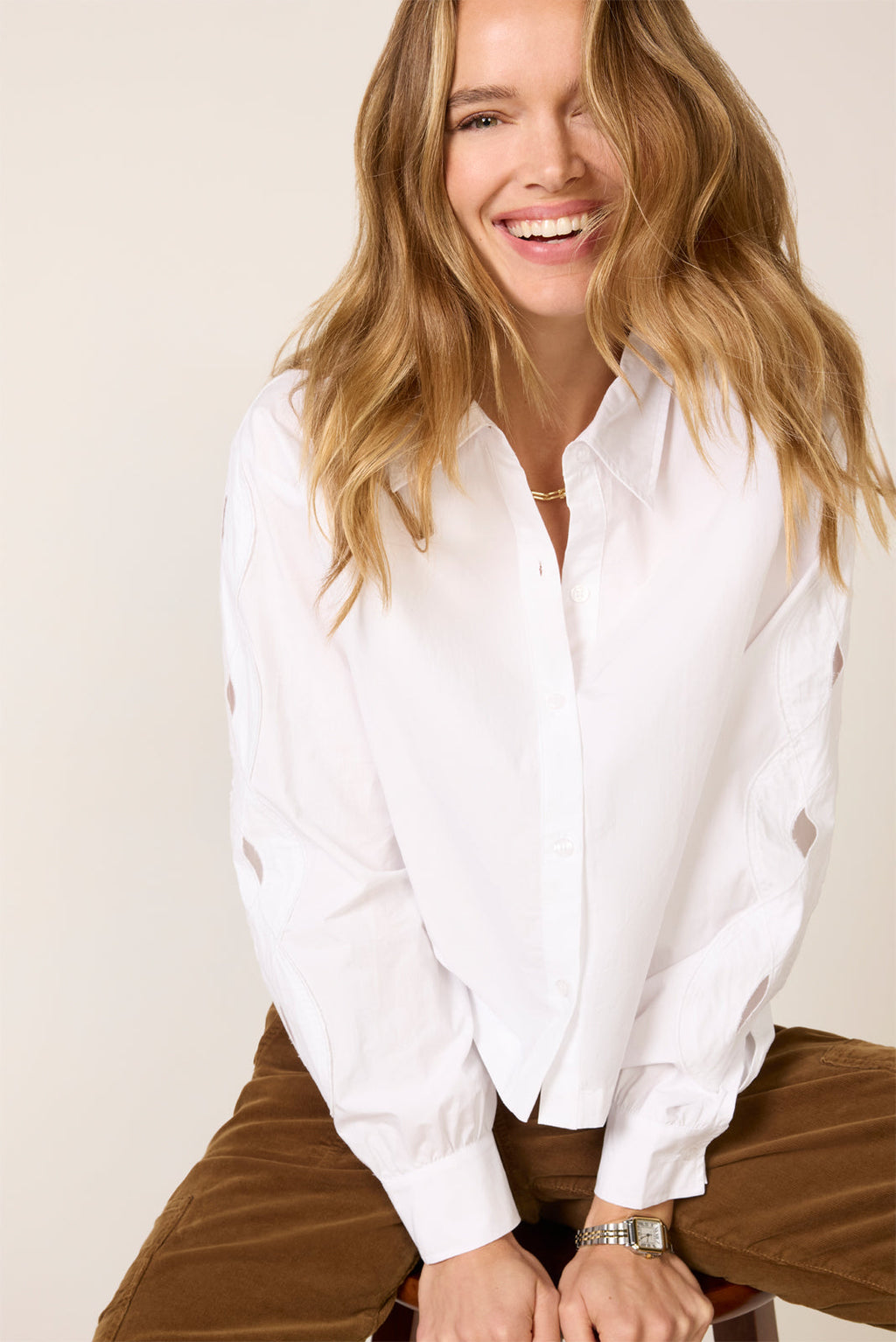 Women's Maverick Cutwork Shirt